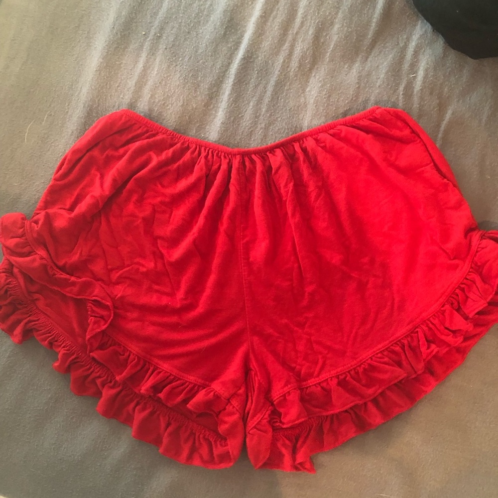 Red PAC-SUN shorts